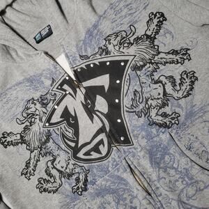 UFL 2009 FL Tuskers grunge zip up Mens Large